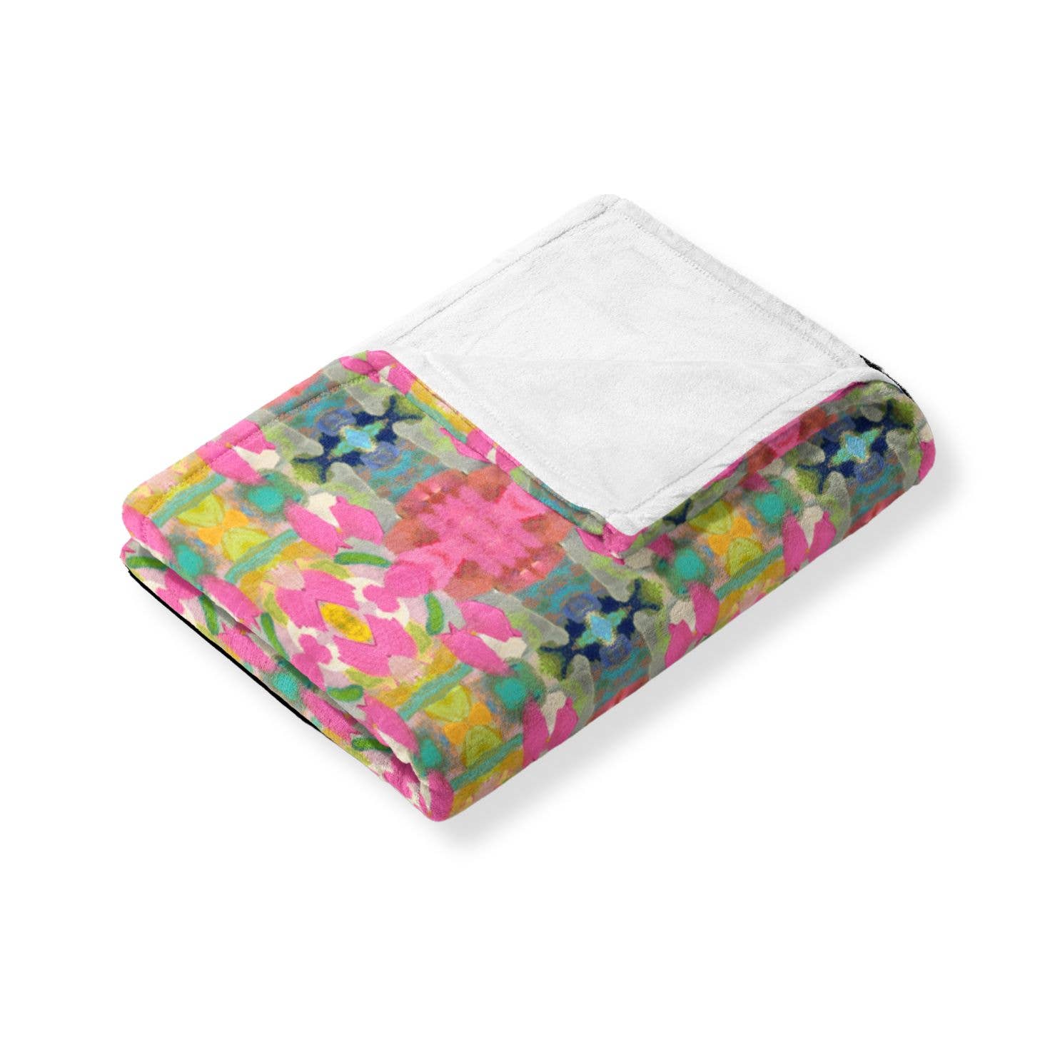 Pink Paradise Fleece Blanket - Laura Park - Gaines Jewelers