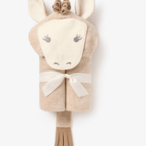 Pony Hooded Baby Bath Wrap - Elegant Baby - Gaines Jewelers