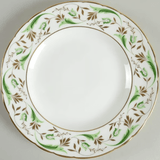 * Princess Salad Plate - Green - Royal Crown Derby - Gaines Jewelers