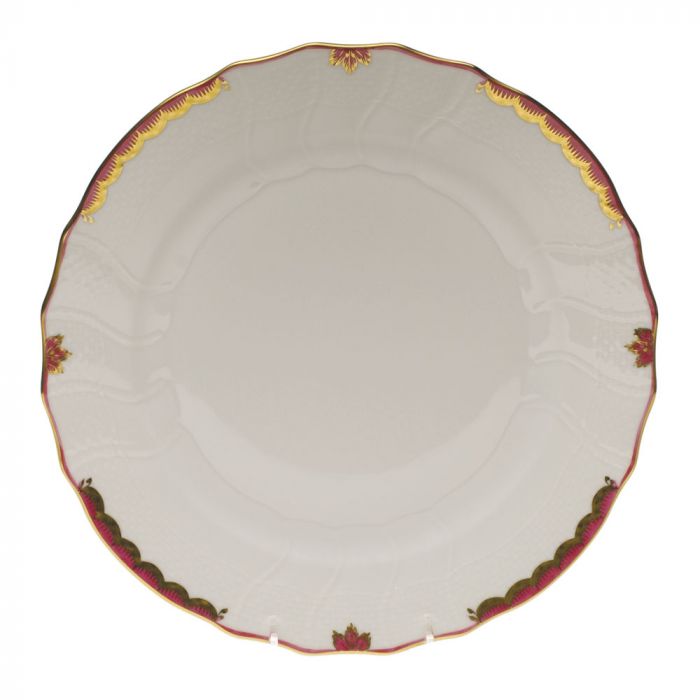 Princess Victoria Pink Dinner Plate - Herend - Gaines Jewelers