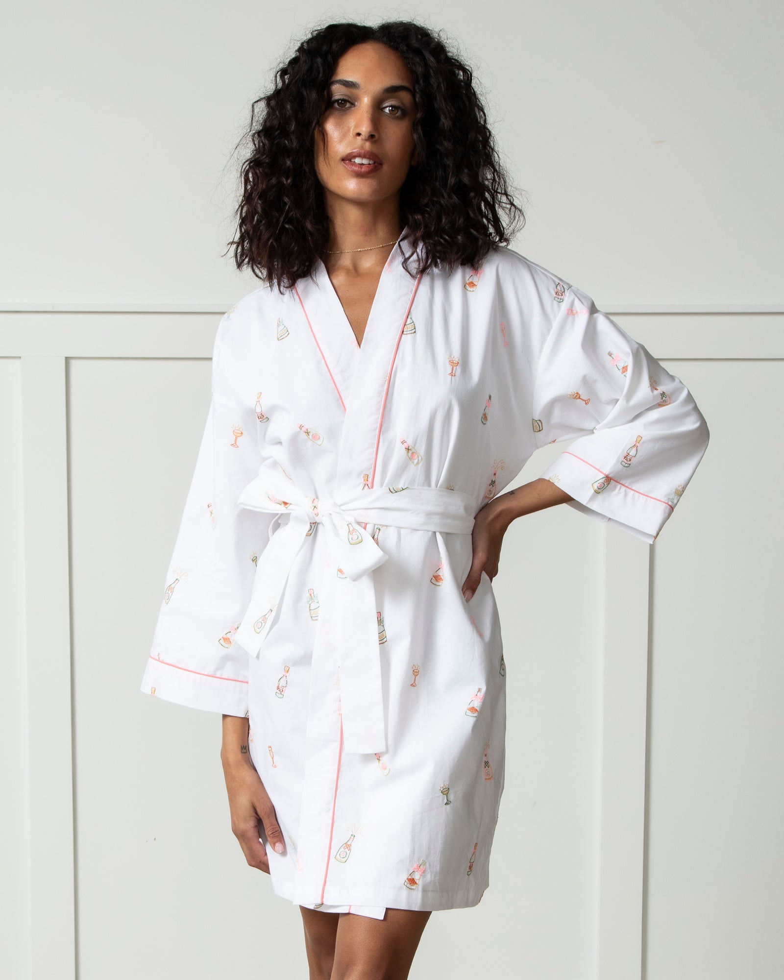 Print Fresh - Bubbly Brunch - Getting Ready Robe - Gaines Jewelers