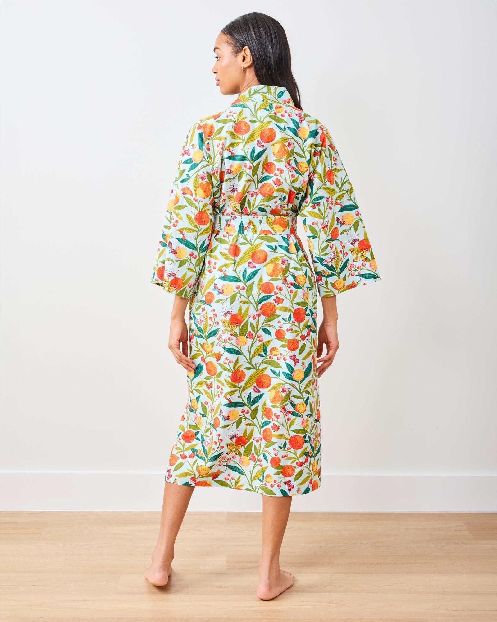 Print Fresh - Butterfly Grove - Long Robe - Gaines Jewelers