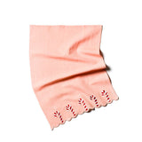 Provence Candy Cane Medium Scalloped Hand Towel - Coton Colors - Gaines Jewelers