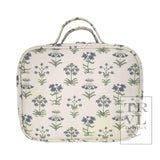 Provence Luxe TRVL2 Pinstripe Cosmetic Toiletry Case - Gaines Jewelers