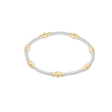 Purpose Gold 4mm Bead Bracelet - Mixed Metal - enewton - Gaines Jewelers