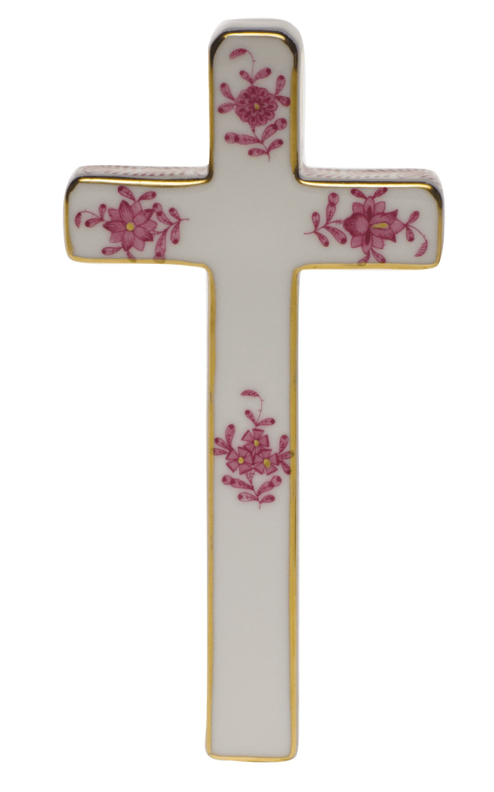 Raspberry Cross - Herend - Gaines Jewelers
