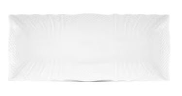 Rectangular Large Platter White Vecchio Ginori - Gaines Jewelers
