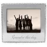 REMEMBER THIS DAY Beaded 5x7 Frame - Mariposa - Gaines Jewelers