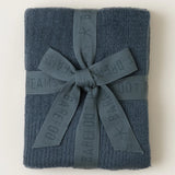 Ribbed Baby Blanket CozyChic Lite® - Smokey Blue - Barefoot Dreams - Gaines Jewelers