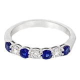 Ring - 14kt wg Sapphire and Diamond - Nemati - Gaines Jewelers