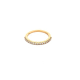 Ring - 14kt Yellow Gold Diamond Band - Gaines Jewelers