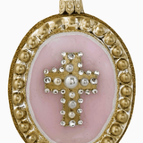 Sainte Croix Pink Ornament - JingleNog - Gaines Jewelers