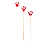 Santa Large Cocktail Picks - 30pk - Sophistiplate - Gaines Jewelers
