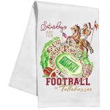 Saturdays are for Football in Tallahassee Kitchen Towel - RosanneBeck Collections - Gaines Jewelers