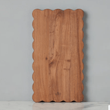 Scalloped Cutting Board, Medium Rectangle - Etu Home - Gaines Jewelers