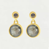 Signature Droplet Earrings Labradorite - Gaines Jewelers