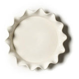 Signature White 8 Ruffle Pie Dish - Gaines Jewelers