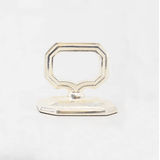 Silver Napkin Ring with Place Card Holder - Hester & Cook - Gaines Jewelers