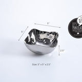 Silver Square Snack Bowl-Pampa Bay - Gaines Jewelers