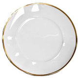 Simply Elegant Gold Salad Plate - Gaines Jewelers