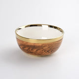 Small Wood and Gold Finished Bowl - Pampa Bay - Gaines Jewelers