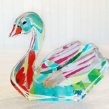 Swan Acrylic - Lauren Dunn - Gaines Jewelers