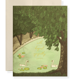 Sympathy Swan Cards - Gaines Jewelers