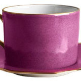Tea Saucer Purple Orchid Anna's Palette - Gaines Jewelers