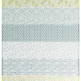 Tea Towel Wagara Cotton Green - Le Jacquard Francais - Gaines Jewelers