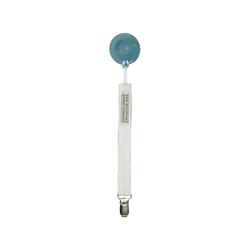 The Beaufort Bonnet Company Parker Paci Clip- Worth Avenue White - Gaines Jewelers