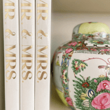 The Blank Book - Mr. & Mrs. - Snowflake - Pastel Proper - Gaines Jewelers