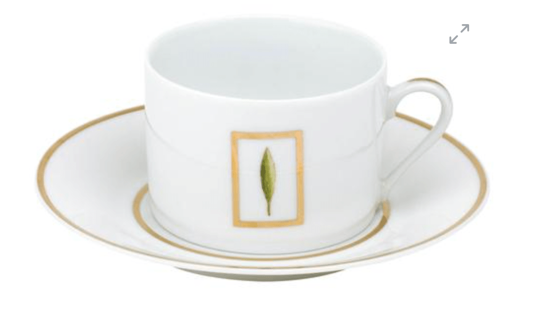 Toscane Tea Saucer - Philippe Deshoulieres - Gaines Jewelers