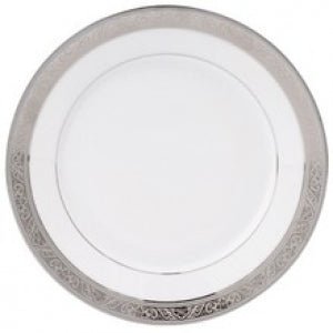 Trianon Platinum Salad Plate - Philippe Deshoulieres - Gaines Jewelers