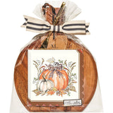 Turkey and Gourds Board Gift Kit 9.75" x 8" - Sophistiplate - Gaines Jewelers