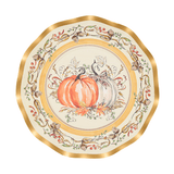 Turkey & Gourds Salad Plates - 8pk - Sophistiplate - Gaines Jewelers