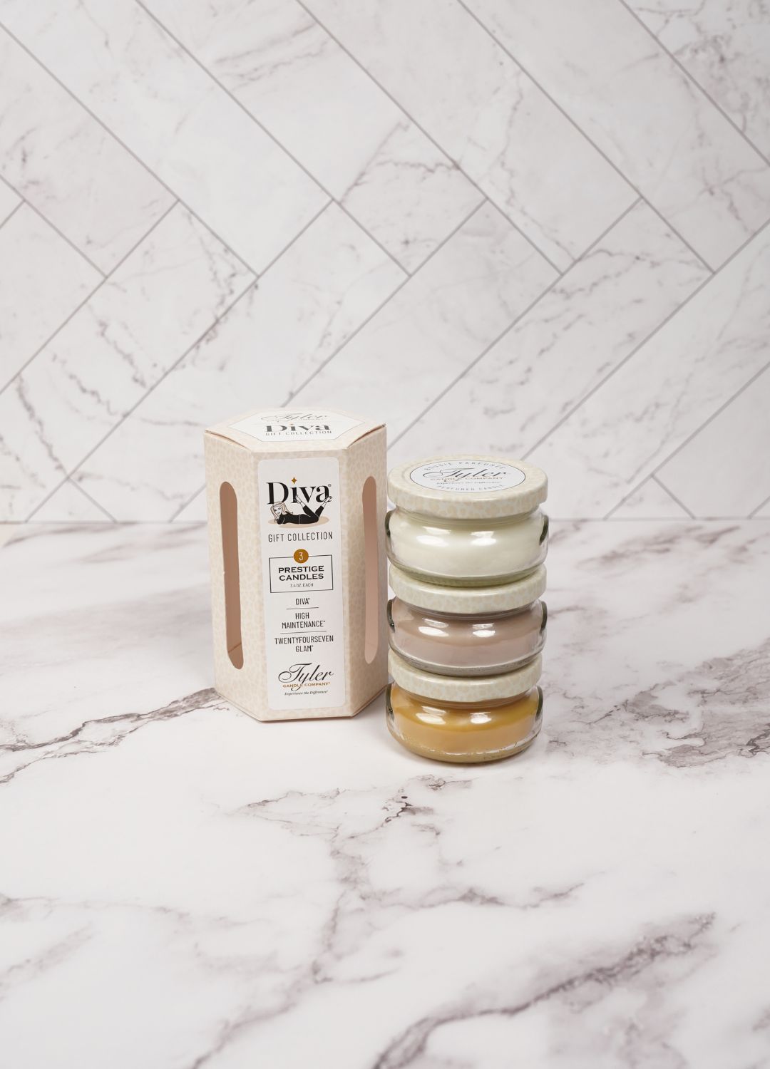 Tyler Candle Company - 3 oz Diva Gift Set Assorted - Gaines Jewelers