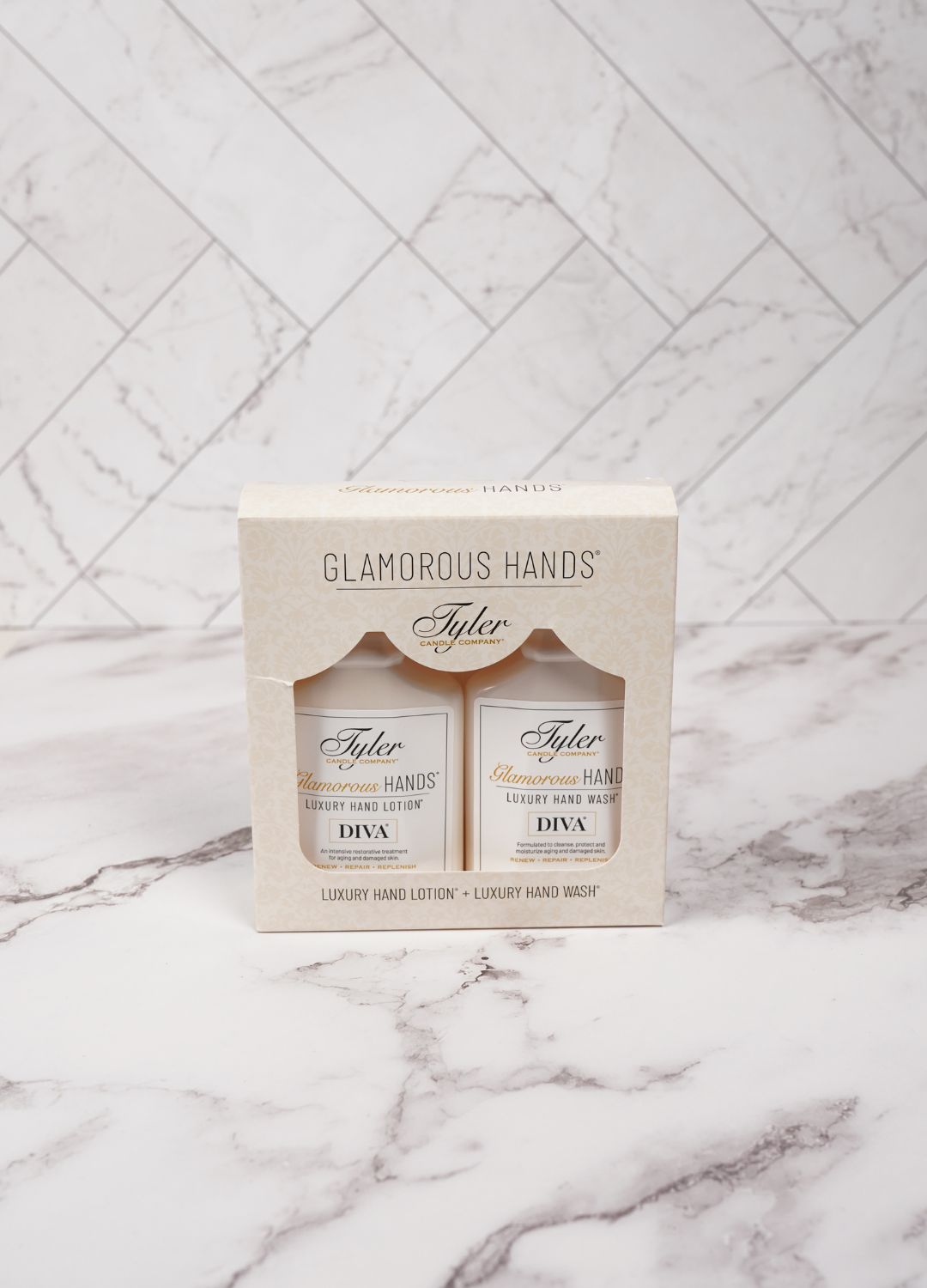 Tyler Candle Company - Diva Glamorous Hands Gift Set - Gaines Jewelers