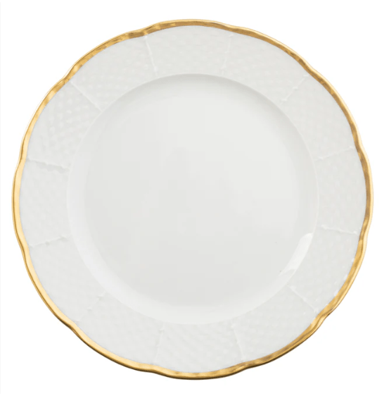 Ultra White Sea Island Salad Plate - Pickard - Gaines Jewelers