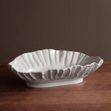 Vida Bloom Large Oval Bowl White - Beatriz Ball - Gaines Jewelers