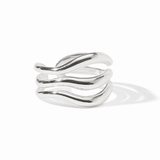 Wave Ring - Silver - OS - Julie Vos - Gaines Jewelers