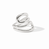 Wave Wrap Ring - Silver - OS - Julie Vos - Gaines Jewelers