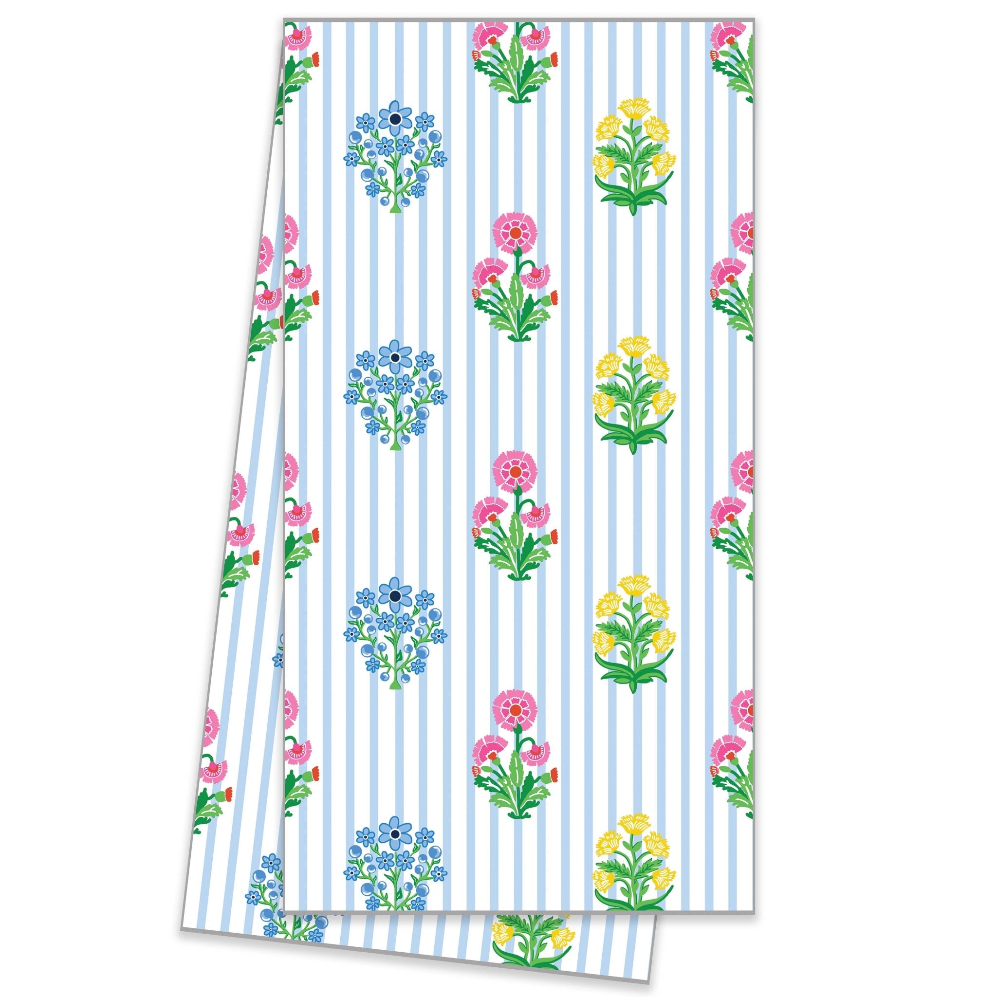 WH Hostess Social Stationery - In Stock WH Cotton Tea Towel | Coco Block Print - Gaines Jewelers