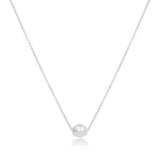 16" Necklace Sterling - Admire Pearl - Gaines Jewelers