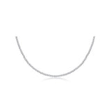 17" Choker Classic Sterling Bead - Gaines Jewelers