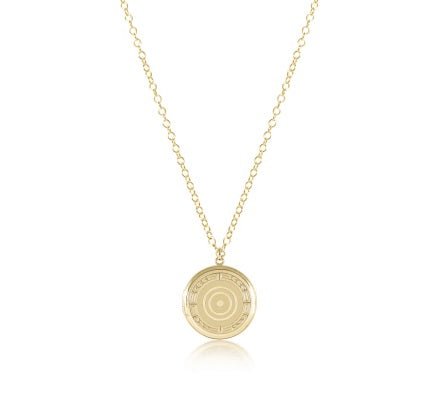 31" Necklace Gold - Cherish Large Gold Locket - Gaines Jewelers
