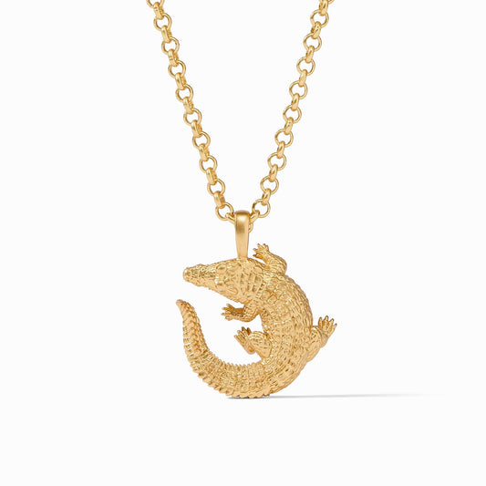 Alligator Pendant Necklace - Gaines Jewelers