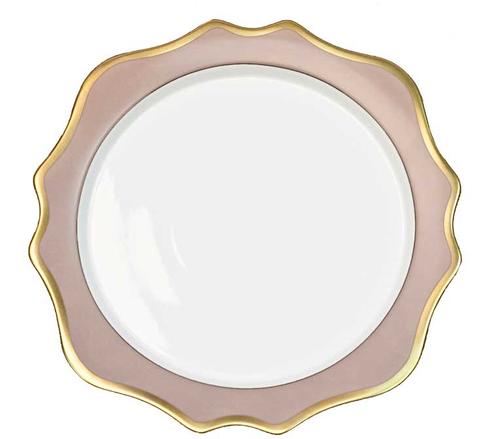 Anna's Palette - Dusty Rose Charger - Gaines Jewelers