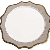 Anna's Palette Grey with Gold Charger - Gaines Jewelers