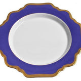 Anna's Palette Indigo Blue Dessert Plate - Gaines Jewelers