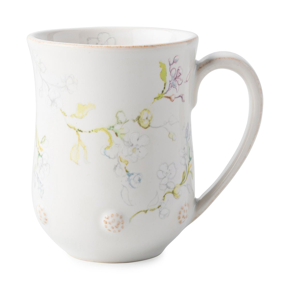 Berry & Thread Floral Sketch Mug - Jasmine - Gaines Jewelers
